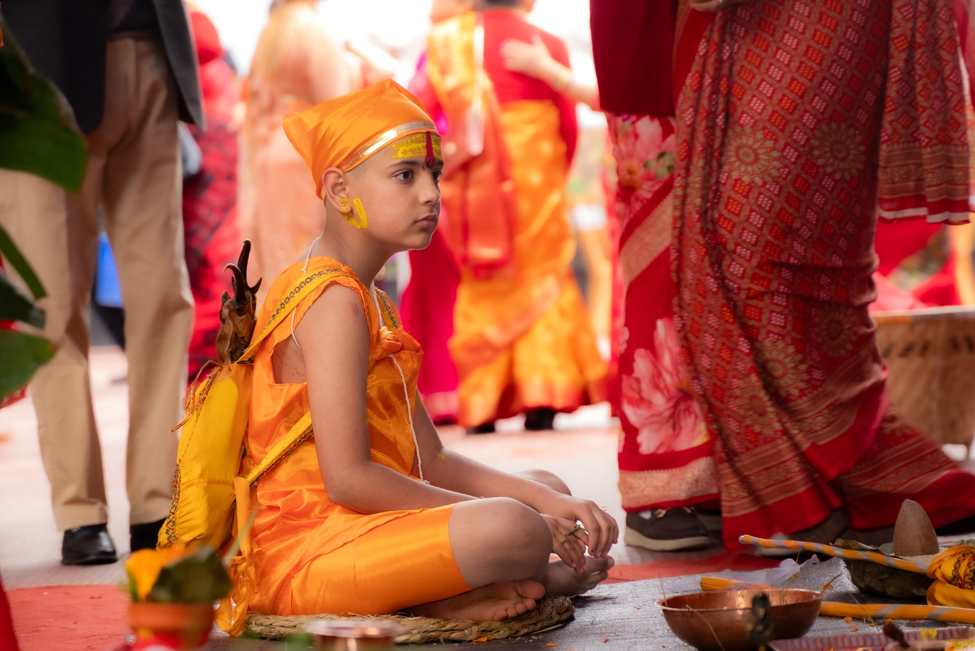 Bratabandha ceremony photography capturing a sacred coming-of-age ritual in Kathmandu