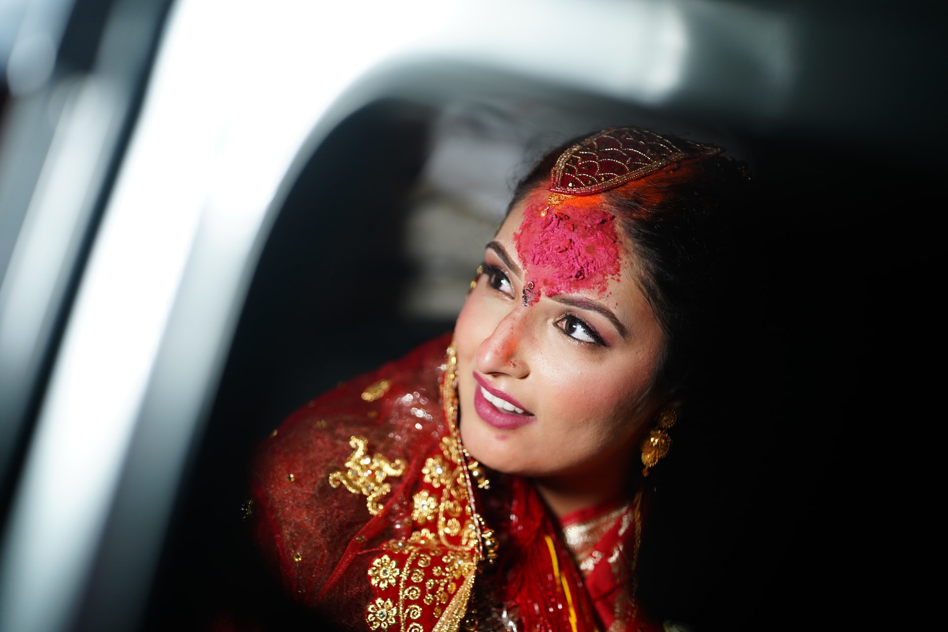 Bridal portrait photography capturing elegant moments in Kathmandu